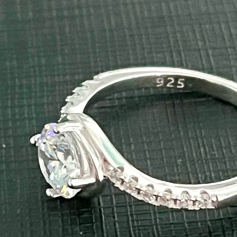 Elegant Diamond 14KGP Ring - Picture 4 of 5